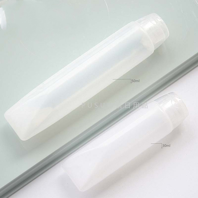 30 50ml Flip Tube Lotion Squeeze Bottle Hand Cream Facial Cleanser แชมพู Body Wash Travel Sub-bottling