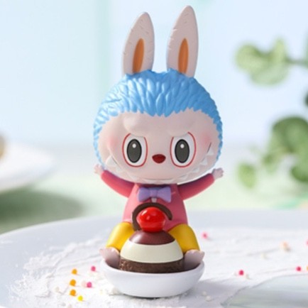 [secret] Popmart POPMART LABUBU Elf Dessert Series อินเทรนด์เล่นของแท้รูป Mystery Box ของเล่นน่ารักสาวตกแต่งของขวัญ