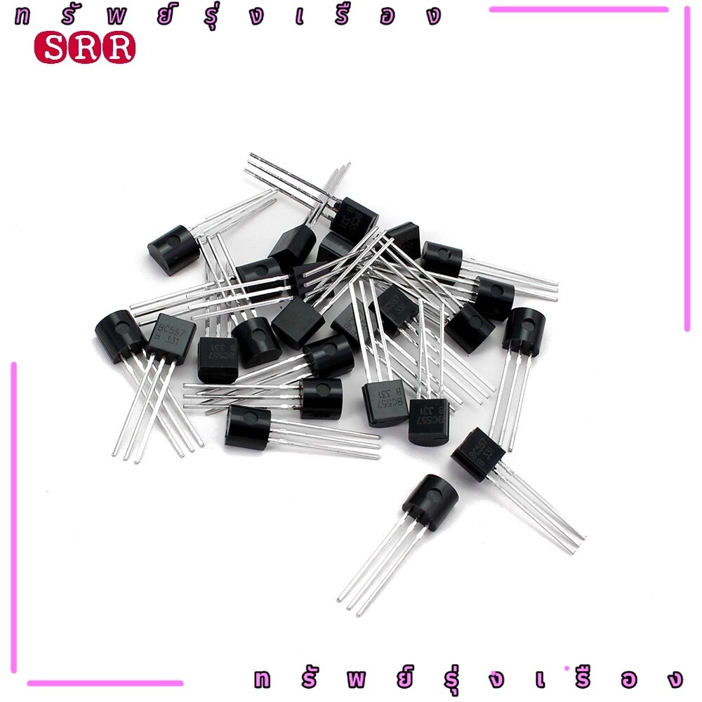 พร้อมส่ง (2ตัว)NPN , PNP TR BC337 BC327 BC517 BC546 BC556 BC547 BC557 BC548 BC558 BC549 BC559 BC550 