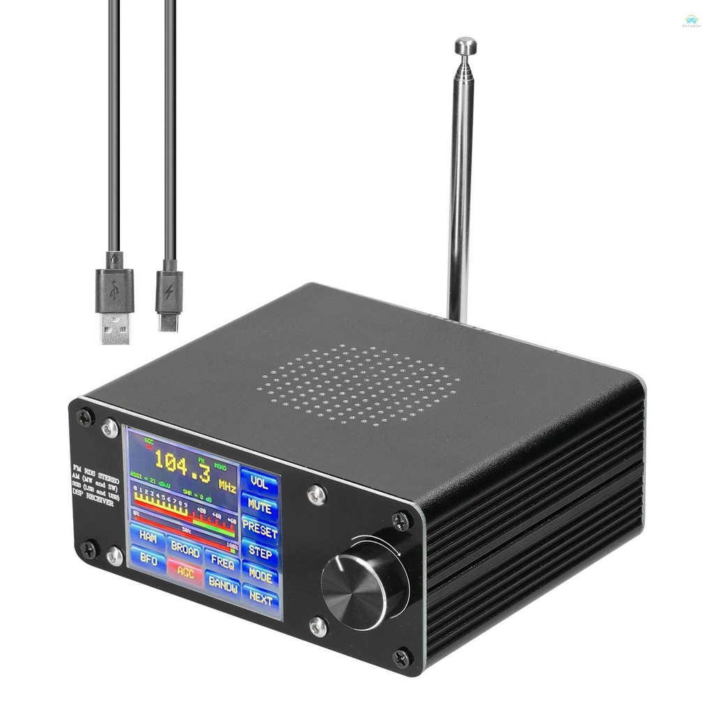 Yb1 เครื่องรับวิทยุ-100 SI472/SI4735 เครื่องรับวิทยุ Waveband เต็มรูปแบบ FM SSB (LSB & USB) รองรับกา