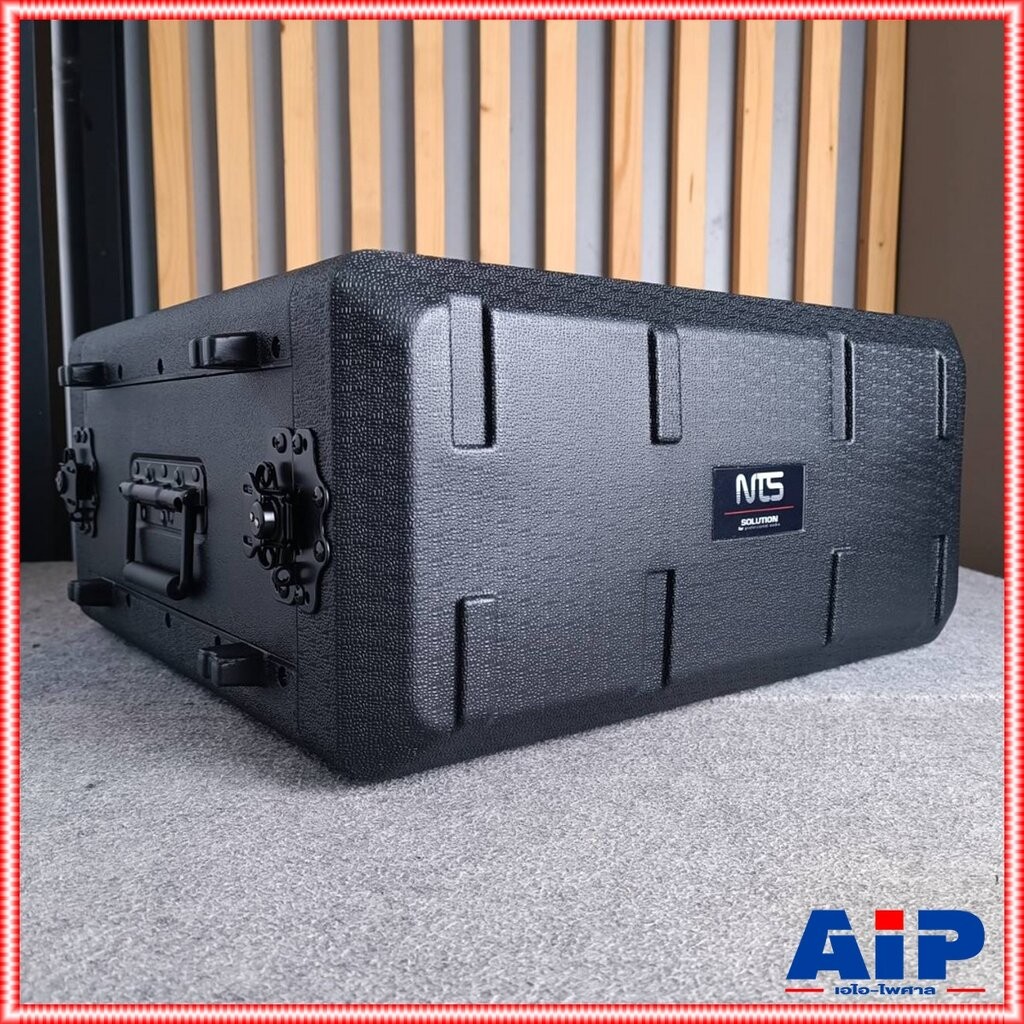 NTS PE-4UM RACK ลึก15นิ้ว แร็ค รุ่น PE 4UM PE4UM 15" โพลีเอทิลีน ตู้Rack กล่องใส่อุปกรณ์เครื่องเสียง rack แร็ค4U เอไอ...