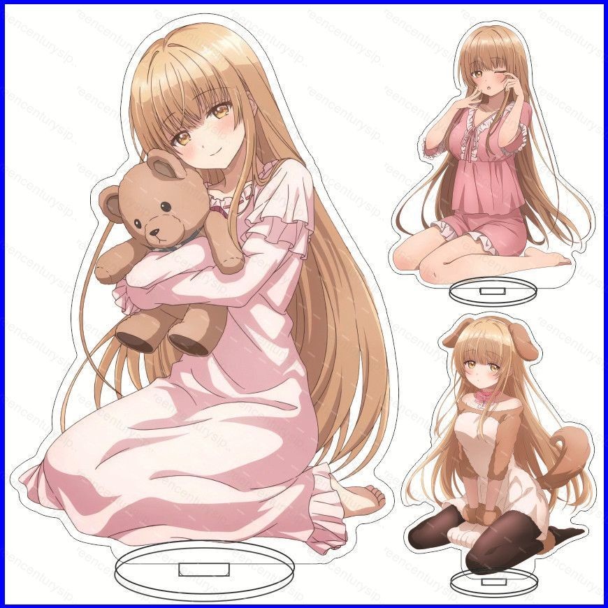 Gp1 The Angel Next Door Spoils Me Rotten Amane Fujimiya Mahiru Shiina อะนิเมะรูปของเล่นอะคริลิคขาตั้งแผ่น PG1