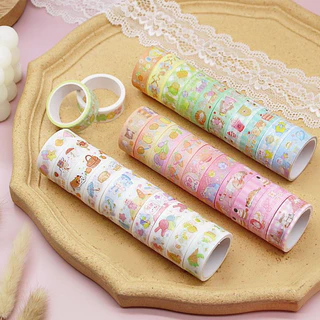 365Mallshop (ZJD03)(ร้านไทย) เทปวาชิ ลายการ์ตูนน่ารัก