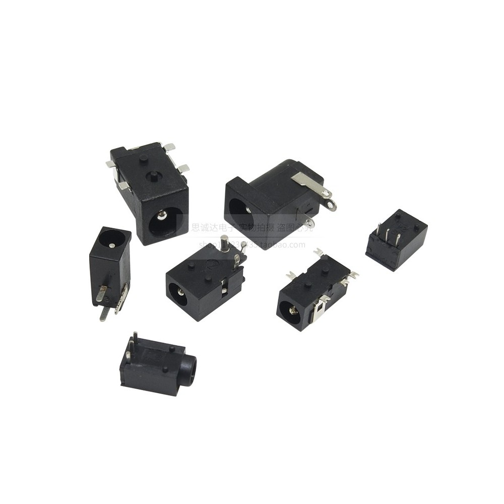 ซ็อกเก็ตปลั๊กไฟ DC DC DC005/002 ปลั๊กตัวผู้ 5.5 * 2.1/2.5/3.5 มม.ขั้วต่อรูกลมซ็อกเก็ตหญิง ราคา ถูกที่สุด ดีลบีเคเค