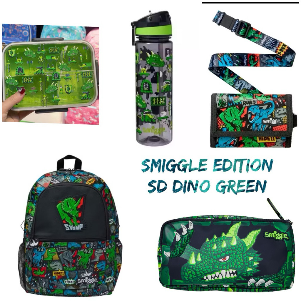 DELI STORE New Smiggle SD / TK DINO Happy Tales เกรดจูเนียร์ ori