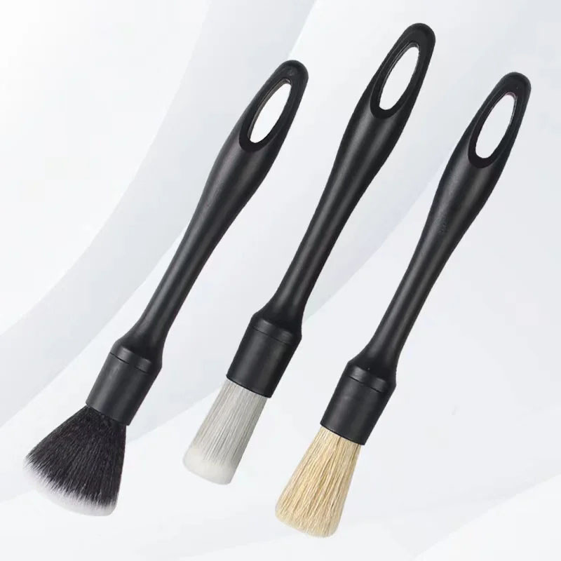 iuggyit แปรงเสริมความงามรถยนต์นุ่มพิเศษ 3 ชิ้น แปรงรายละเอียดภายในรถด้วยขนแปรงสังเคราะห์ ราคา ถูกที่สุด ดีลบีเคเค แกลเลอรีภาพที่ 5
