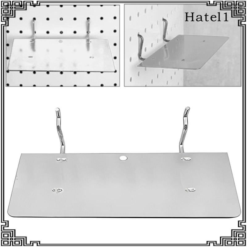 [Hatel] Pegboard ชั้นวาง Peg Board ชั้นวางวงเล็บจัดระเบียบเครื่องมืออุปกรณ์เสริม Wall Mount Storage Rack Wall Organizer สําหรับโรงรถ Workshop