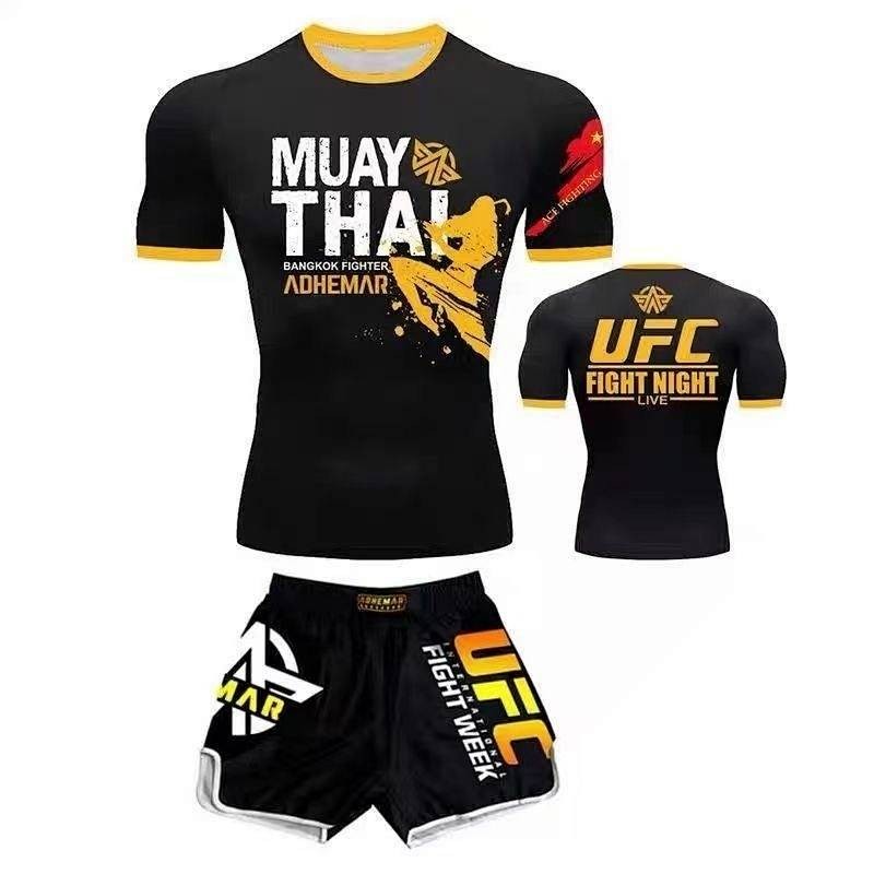 Boxing Mma Suit Fight Tights Sports Sanda Fighting Muay Thai UFC Shorts Training b6o3