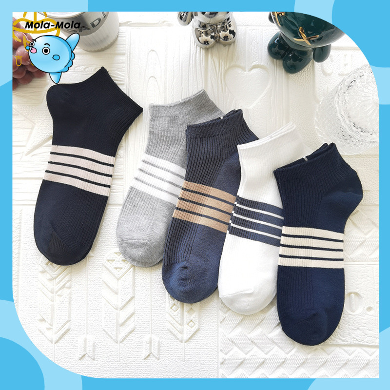 KS43 ถุงเท้าผู้ชายถุงเท้าสํานักงานถุงเท้าข้อเท้า Y1689