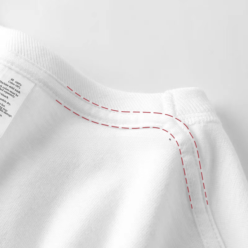 เกาหลี ผ้าฝ้าย100% เสื้อยืดแขนสั้น Oversize CMDXY8775 ผู้ชาย ผู้หญิง ลายทาง ตัวอักษร การ์ตูน หลวม ฤดูร้อน ฤดูใบไม้ผลิ - รูปที่ 4