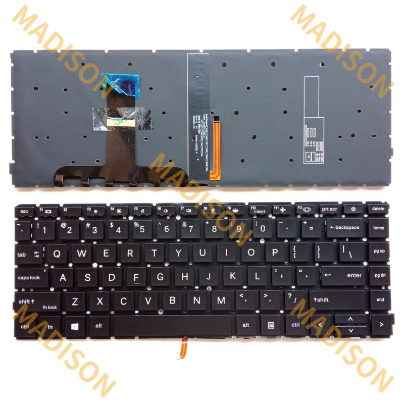 แป้นพิมพ์ US/รัสเซีย สำหรับ HP ProBook 440 G8 445 G8 445r G8 640 G7 G8 HSN-Q27C HSN-Q31C