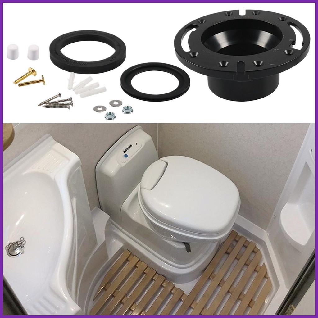 รถบ้าน ปะเก็นห้องน้ําซีลฐานห้องน้ํา 385311658 RV ชุดฟลัชซีลห้องน้ําสําหรับ 300/310/320 Series RV หน้