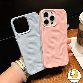 🎀 GOOD 🎀 เคสเหมือนอุกกาบาต เหมือนปล่องภูเขาไฟอุกกาบา ไม่สม่ำเสมอ สําหรับIPhone16 15 13 12 11 7 8plus Pro Promax X XR XS