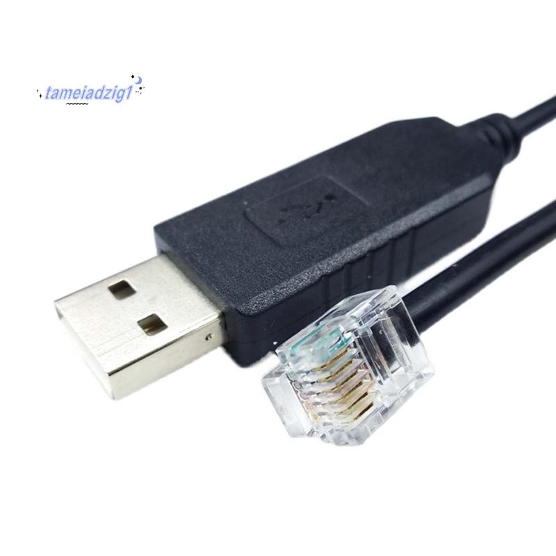 USB To Rj11 Rj12 6P4C อะแดปเตอร์ Serial Control สาย EQMOD สําหรับ - Mount Pc เชื่อมต่อสําหรับสายควบค