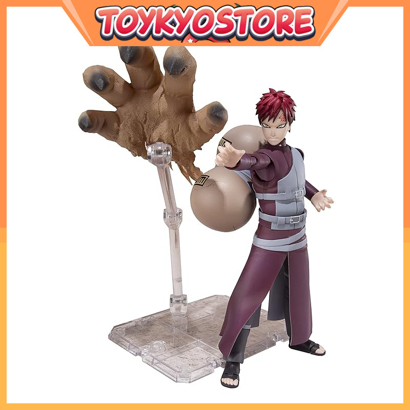 S.H.Figuarts NARUTO Shippuden Gaara Action Figure, Approximately 140mm Tall [Direct from Japan]