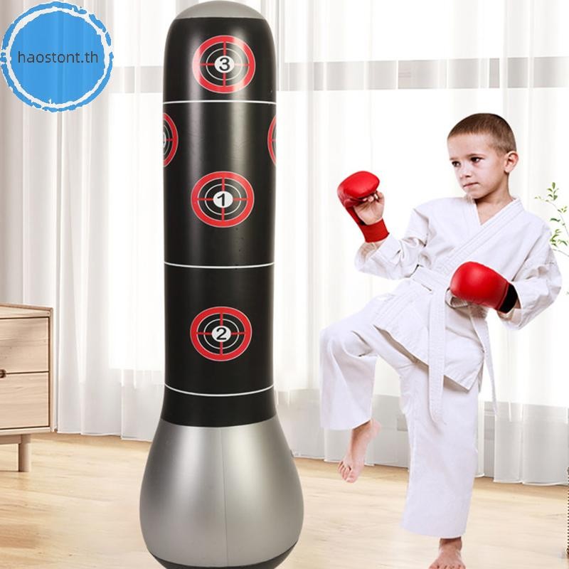 Haostont ใหม่เด็กคอลัมน์มวยพองเยาวชนฟิตเนสแนวตั้งบ้าน Sanda Tumbler TH