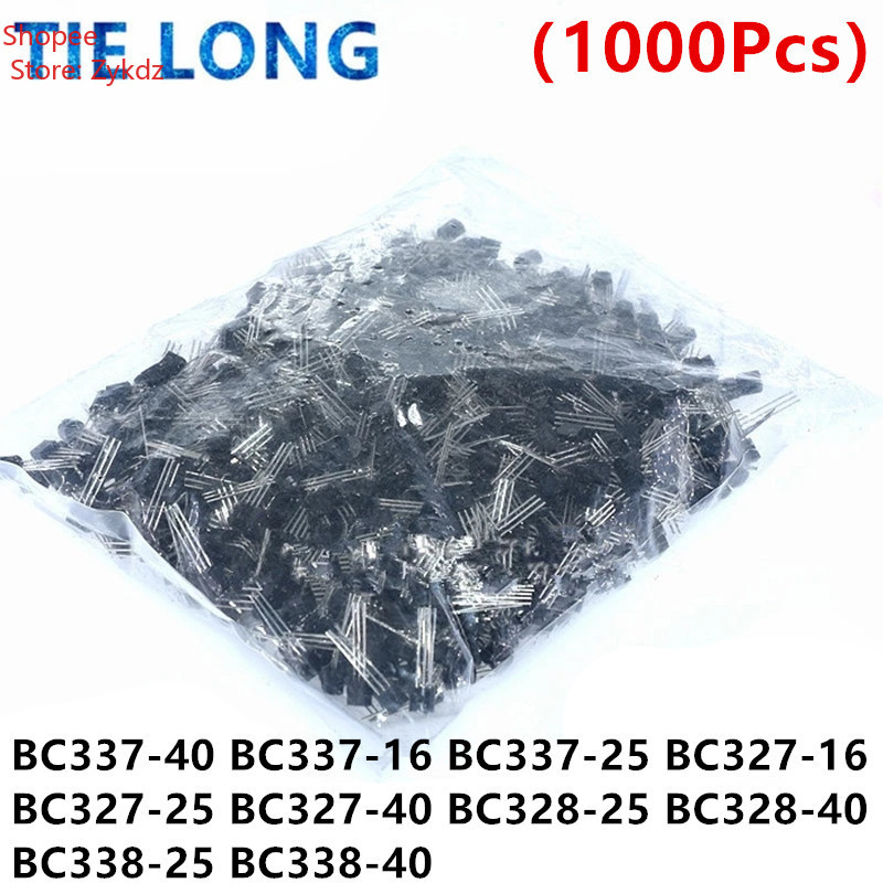1000PCS BC337-40 TO92 BC337 TO92 NPN BC337-16 BC337-25 BC327-16 BC327-25 BC327-40 BC328-25 BC328-40 