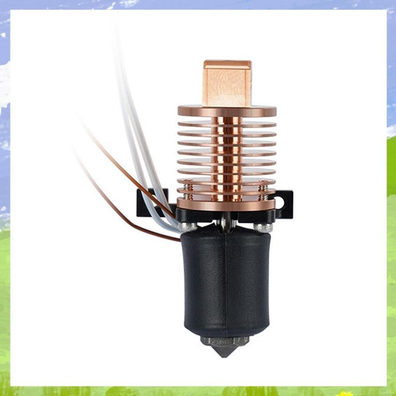สําหรับ P1P P1S อัพเกรด Hotend Quick เปลี่ยนหัวฉีดวงกลมทองแดงวัสดุหม้อน้ํา P1 Hotend