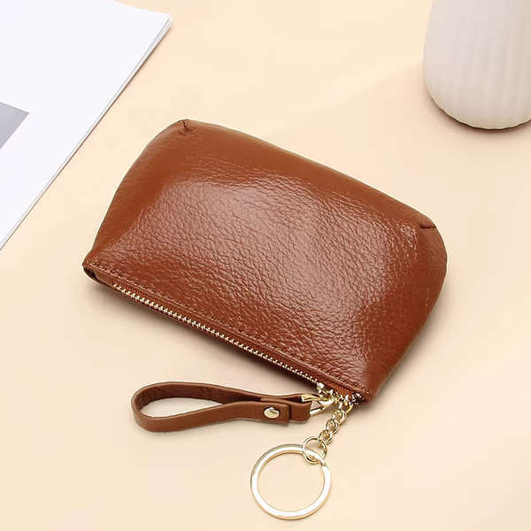 perota กระเป๋าตัง กระเป๋าบัตร กระเป๋าใส่เหรียญมีซิปกระเป๋าสตางค์ขนาดเล็กสำหรับผู้หญิงกระเป๋าใบเล็กหน