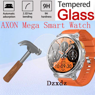 AXON Mega pro Hard Glass Smartwatch ฟิล์มป้องกันสําหรับ AXON Mega สมาร์ทวอท์ชกระจกนิรภัยป้องกันหน้าจอ