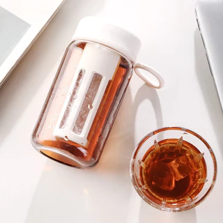 600ml แก้วกาแฟชงเย็น ขวดชงกาแฟสกัดเย็น Cold Brewกาแฟชงเย็น มีตัวกรองสามารถชงชาได้