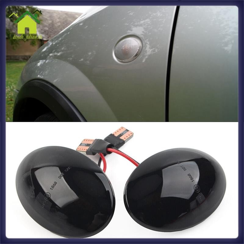 2 ชิ้นสีดําเลี้ยวสัญญาณไฟกระพริบโคมไฟรถ Fit สําหรับ Corsa B Corsa CF Combo B Combo C