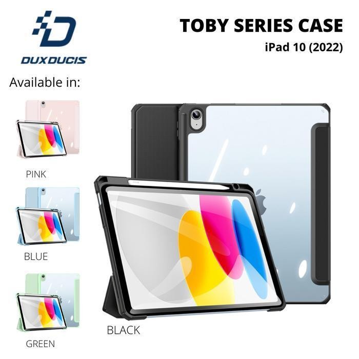 Dux Ducis Toby Case เข้ากันได้กับ iPad 11 2025 Casing Flip Cover