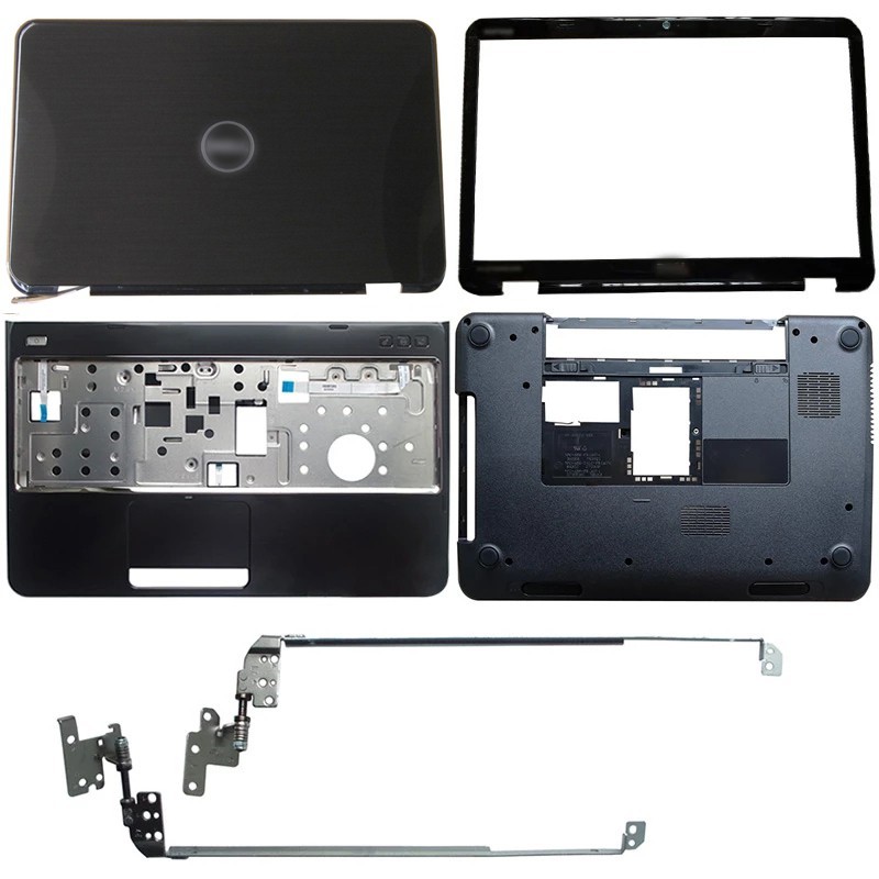 เปลี่ยนใหม่สําหรับ DELL Inspiron 15R N5110 M5110 39D-00ZD-A00 แล็ปท็อปปกหลัง LCD/ด้านหน้า/Palmrest/ด้านล่างกรณี