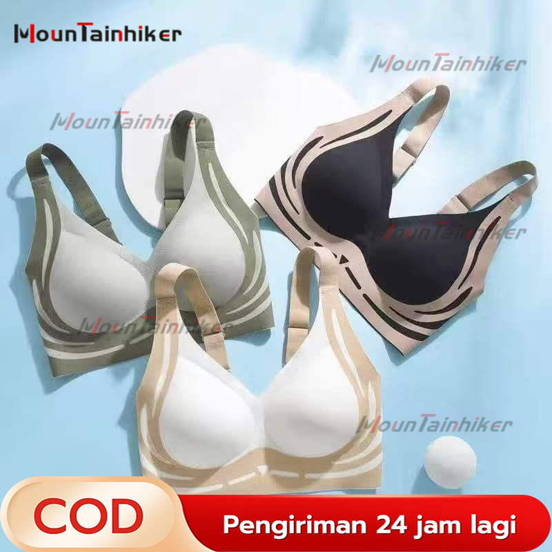 (B-05)บราไร้ตะเข็บผู้หญิง ถ้วย BC บราไร้ลวด บราโฟม บราร่วมสมัย บราจัมโบ้ บราคัพ ABC