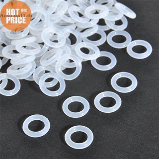 Aosuoas 120 ชิ้นยางซิลิโคน O-Ring Dampeners สีขาวสําหรับคีย์…