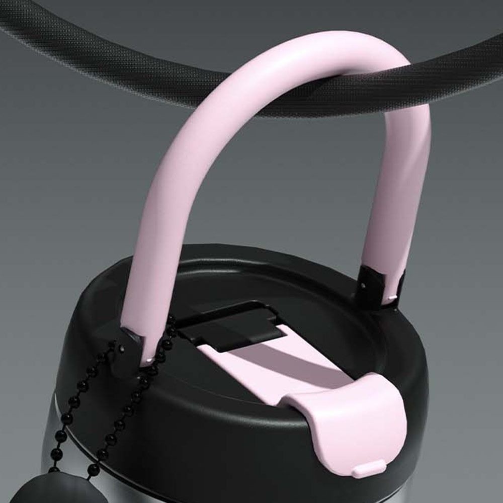 COUR ถ้วยฉนวน, ถ้วยน้ําฟางสแตนเลส 720 มล., แฟชั่นความจุขนาดใหญ่กันฝุ่นพร้อมจี้ดอกไม้นักเรียนถ้วยดื่มเดินทาง - รูปที่ 2