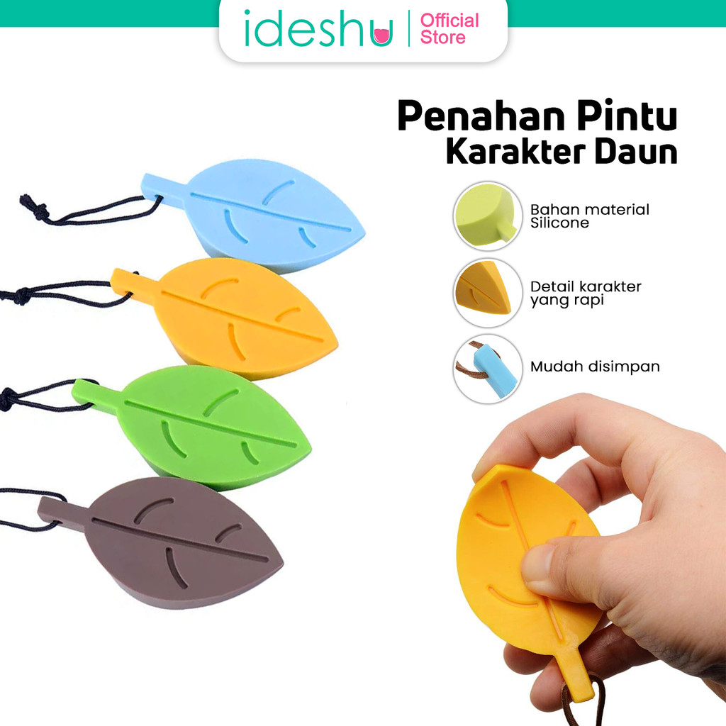 Leaf Character Door Stopper Door Bottom Stopper IDESHU 395