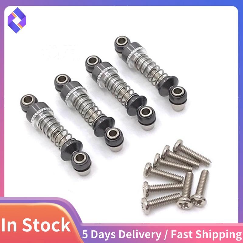 Damper โลหะ 4 ชิ้นสําหรับ  284131 K969 K979 K989 K999 P929 P939 1/28 RC รถอะไหล่อัพเกรด