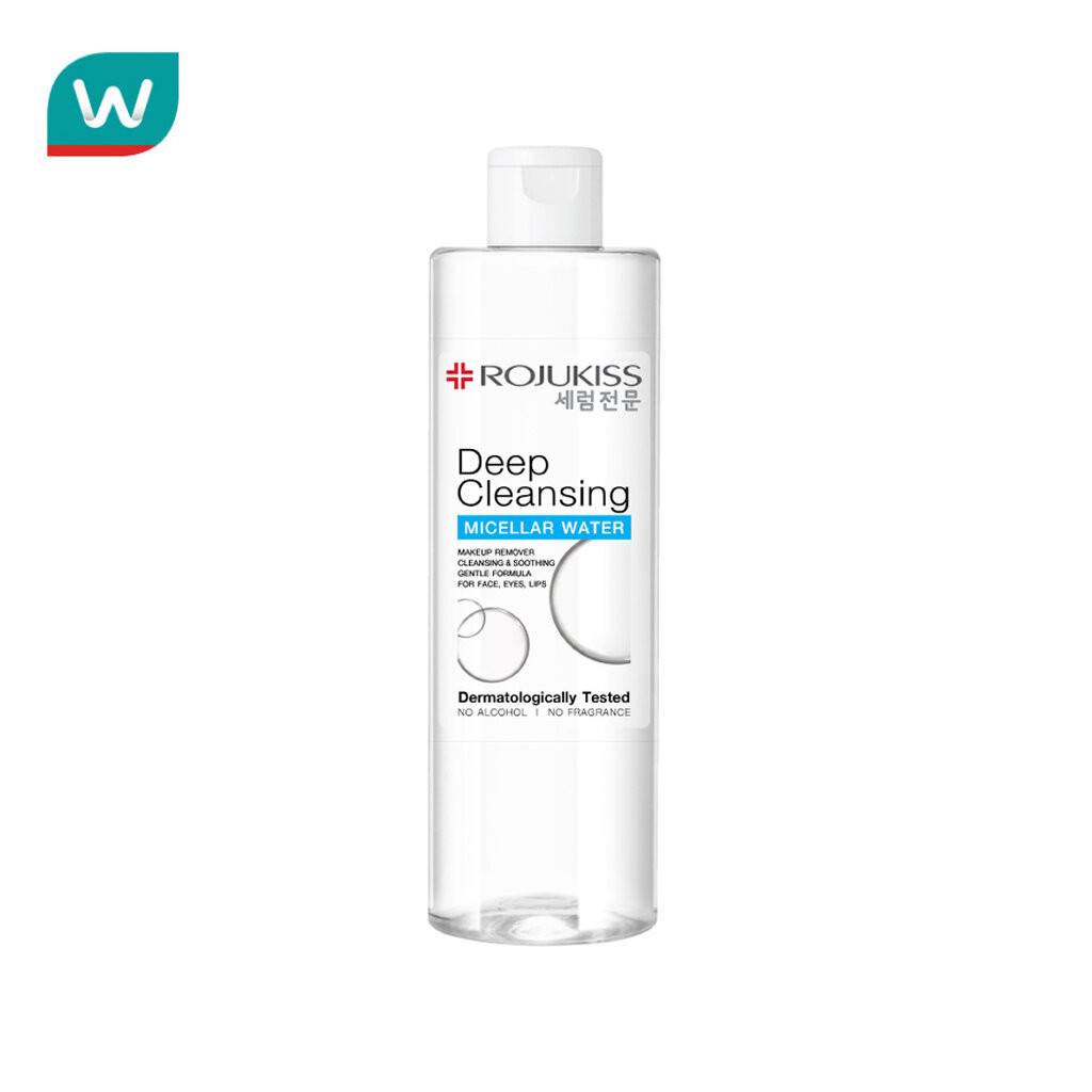 Rojukiss โรจูคิส ไมเซล่า วอเตอร์ ดีพ คลีนซิ่ง 400 มล.
