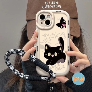 🔥Sole🔥สำหรับ iPhone 11 Pro Max 16 Plus iPhone 13 Pro Max 15 11 14 12 xr xs เคสโทรศัพท์นุ่มน่ารัก