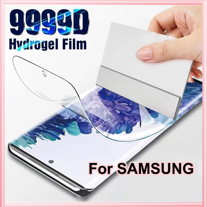 ฟิล์มกันรอย ไฮโดรเจล For Samsung S25 S24 Ultra S23 S22 S20 Plus FE A56 A55 A54 A53 A06 A05S A36 A16 A26 A16 A32 A52 A35