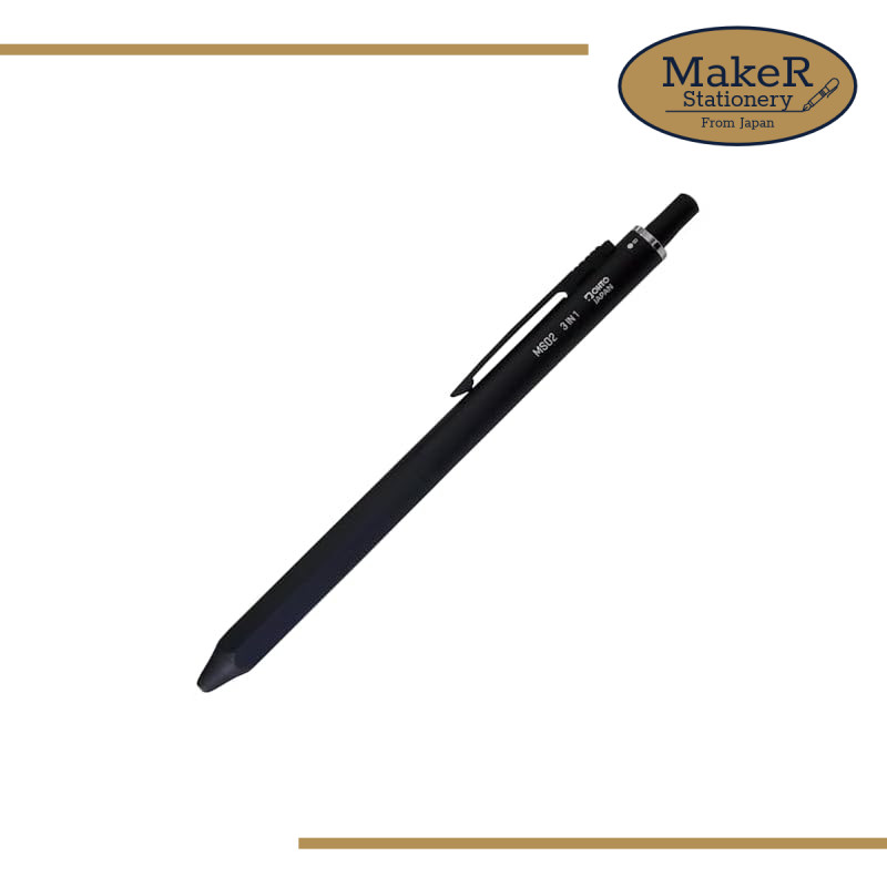 Auto Multi-function Pen MS02 Black MS02-MF3-BK/ From Japan
