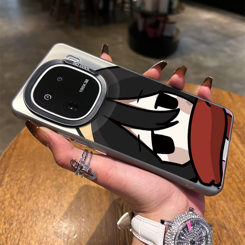 Tingzhen ที่ใช้งานได้ IQOO13 เคสโทรศัพท์โจมตีบน Titan รุ่น Q Mikasa 12PRO ผู้ชายผู้หญิงสไตล์ใหม่ IQO