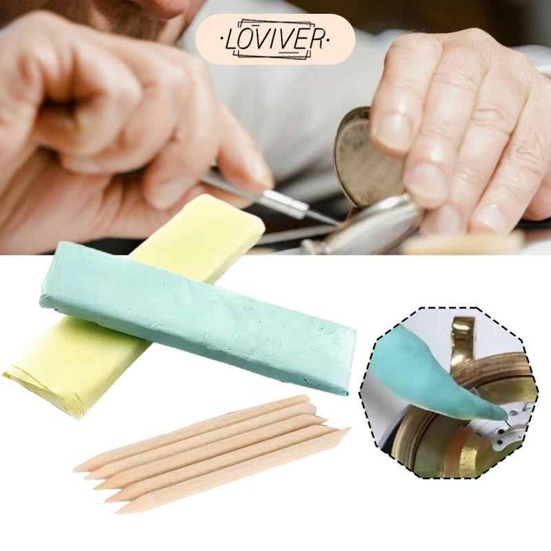 นาฬิกาทําความสะอาด Clay Cleaner เครื่องมือกําจัดฝุ่นสําหรับ Dials Hands Wheel Pivot