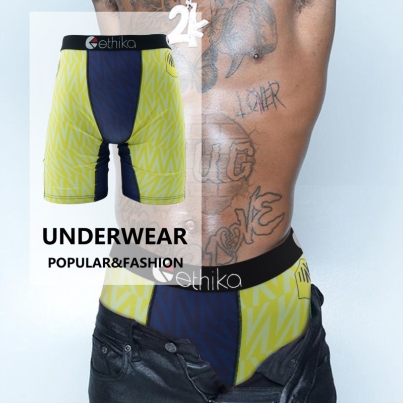 CMENIN ETHIKA กางเกงชั้นในผู้ชายแบบนักมวย สวมใส่สบาย มีไซ즈ให้เลือกตั้งแต่ S ถึง 3XL