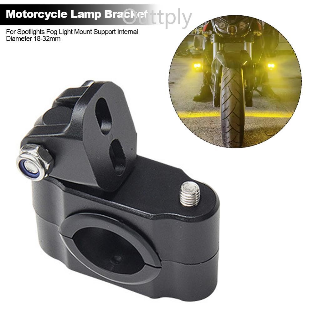 Outtply รถจักรยานยนต์ LED ไฟหน้า Clamps วงเล็บหลอด Clamp Mount Kit สําหรับสปอตไลท์หมอก Mount รองรับเ