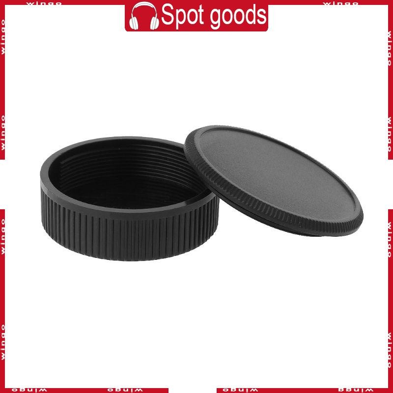 WIN เลนส์ฝาครอบด้านหลังสําหรับ 39 มม.สําหรับ Leica M39 L39 อุปกรณ์เสริมสีดําเปลี่ยน