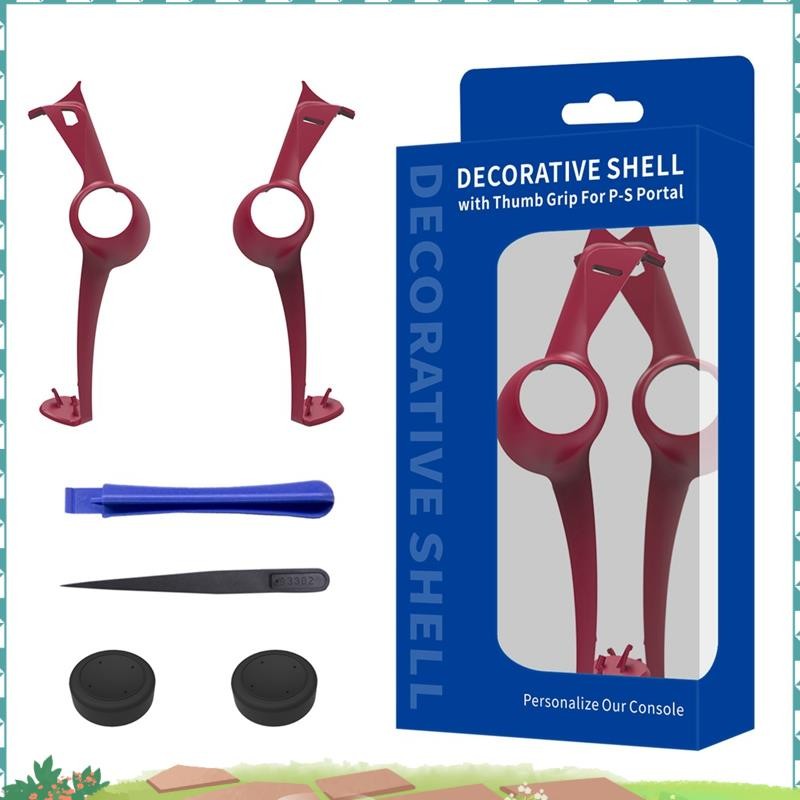 Uejfrdkuwg เคสมือถือสําหรับ Portal Handheld Replacement Decor Strip เคสป้องกัน 2 Rocker Caps อุปกรณ์