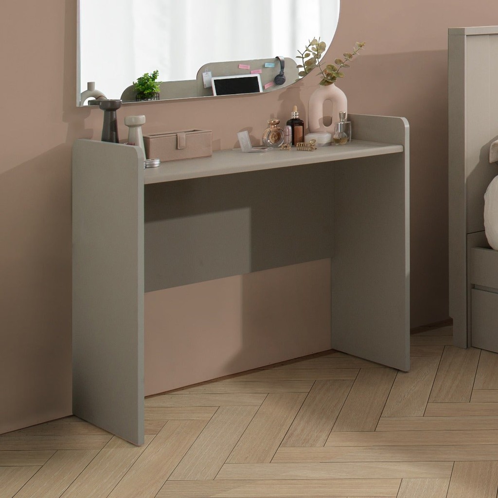 SB Design Square โต๊ะแป้ง ขนาด 90 ซม รุ่น Lavique สีครีม (W90xD45xH80 ซม.) แบรนด์ SB FURNITURE