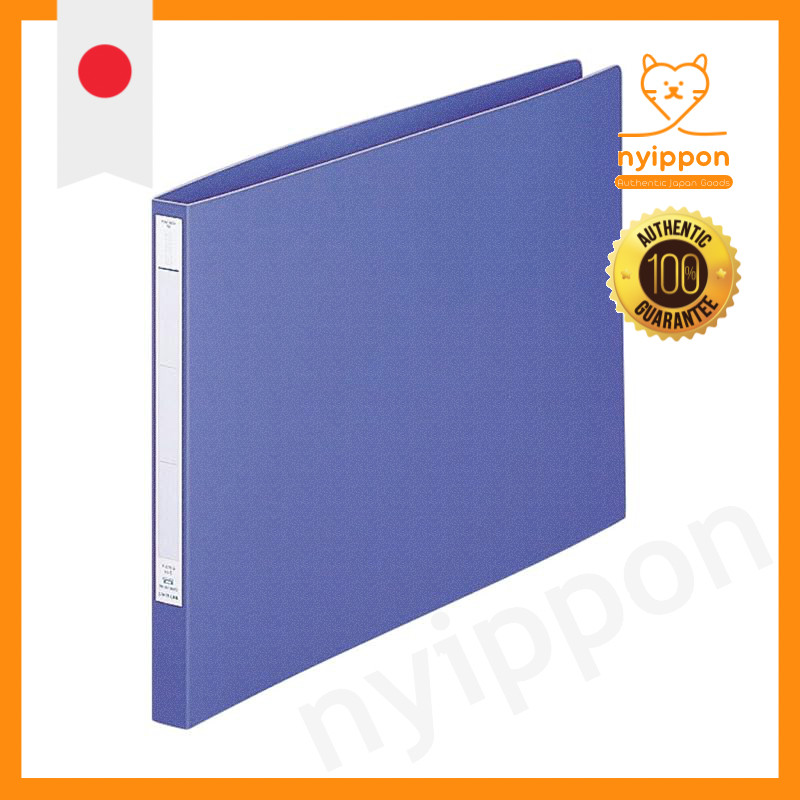 Lihit Lab Punchless File A3E Blue F376-9