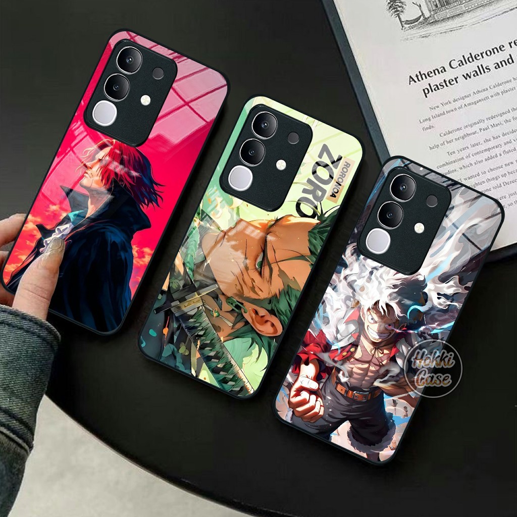 เคส One Piece - Softcase สําหรับ Vivo Y29 - เคสกระจกสําหรับ Vivo Y29 4G - เคสสําหรับ Vivo Y29 - ซิลิ