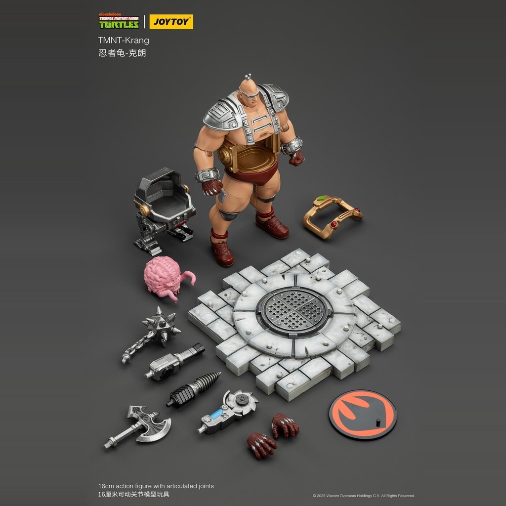 [ระดับไฮเอนด์] พร้อมสต็อก JOYTOY 1/18 เต่านินจา Kran Mengsha Toka JT00881/000/0177