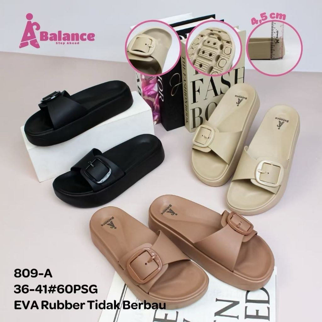 รองเท้าแตะผู้หญิงแบบสวม ยาง EVA Air Balance 809-A