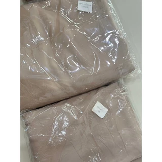 Minimal ผ้าม่านสีพื้น เอิร์ธโทน ม่านทึบกันแสงUV (ม่านสีน้ำตาล ครีม) ขนาดประตู หน้าต่าง กั้นห้อง "ห่วงตาไก่" พร้อมส่ง