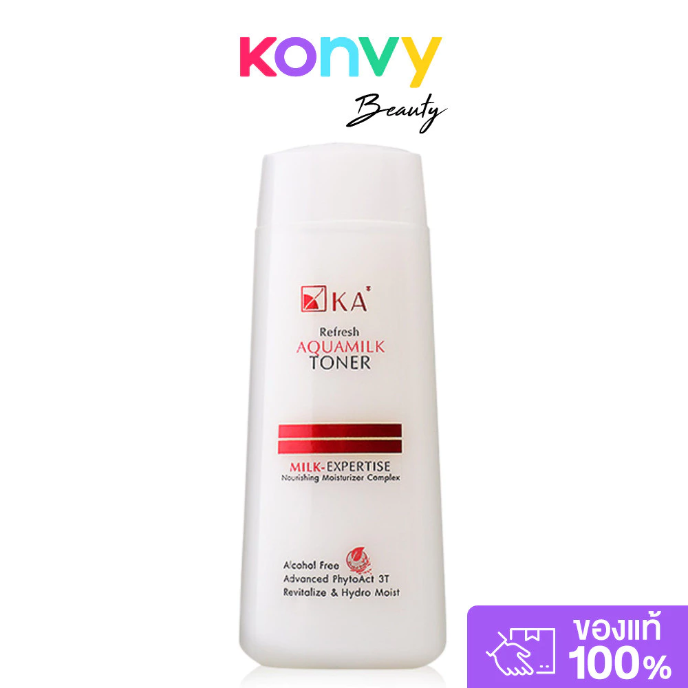 KA Refresh Aquamilk Toner 150ml โทนเนอร์น้ำนม สูตรอ่อนโยน.